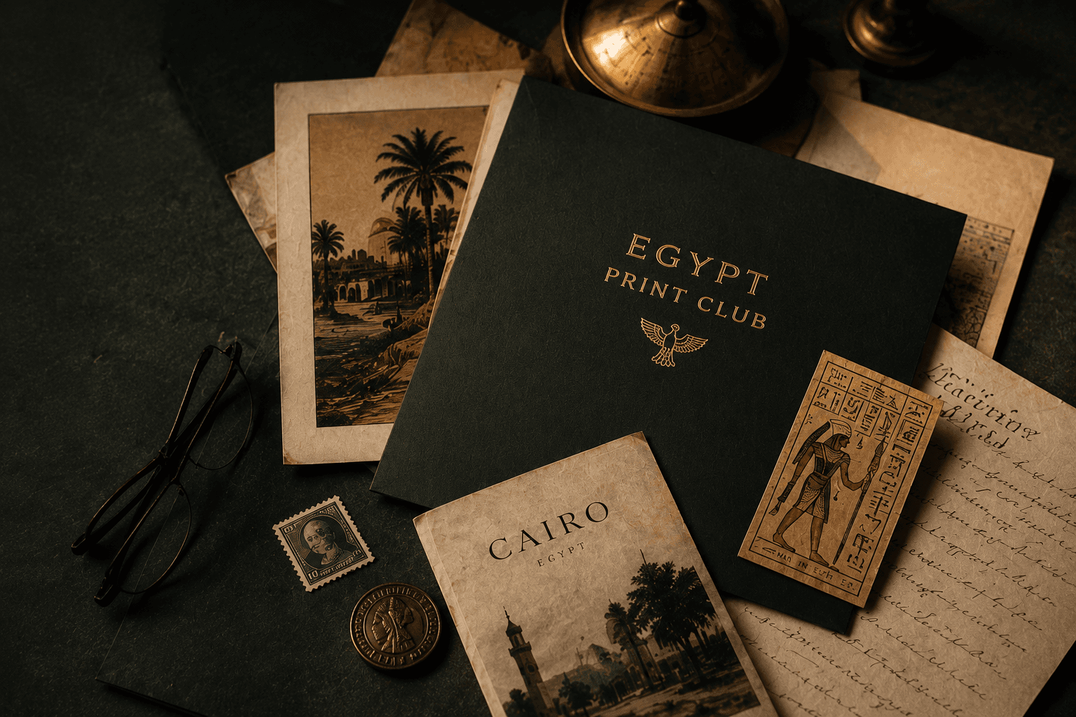 Egypt Print Club cover artwork